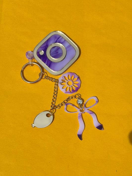 Smart Keychain with charms