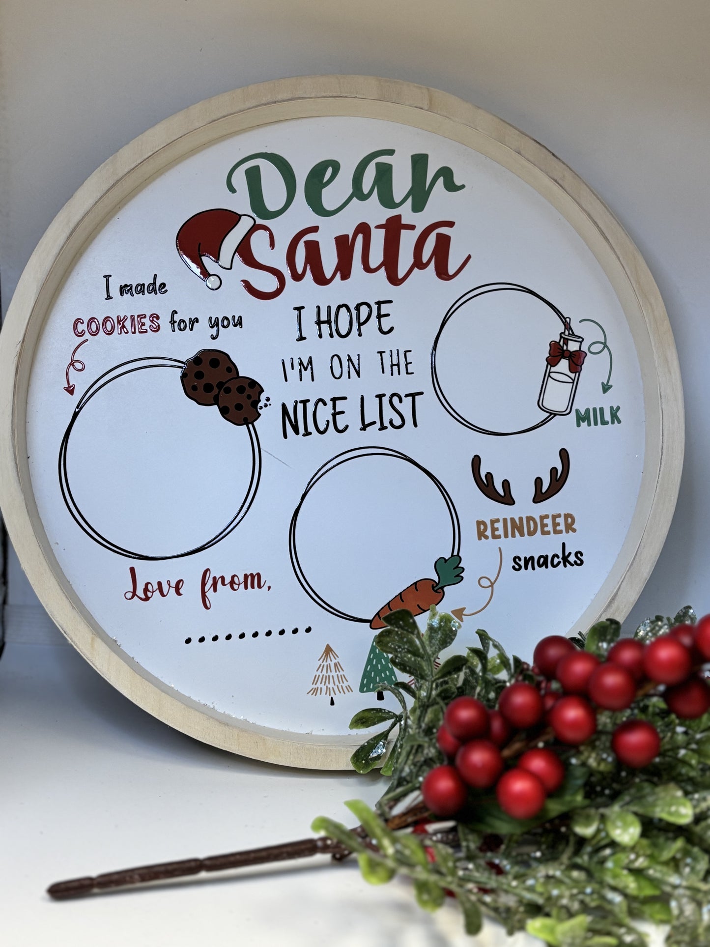 Santa tray