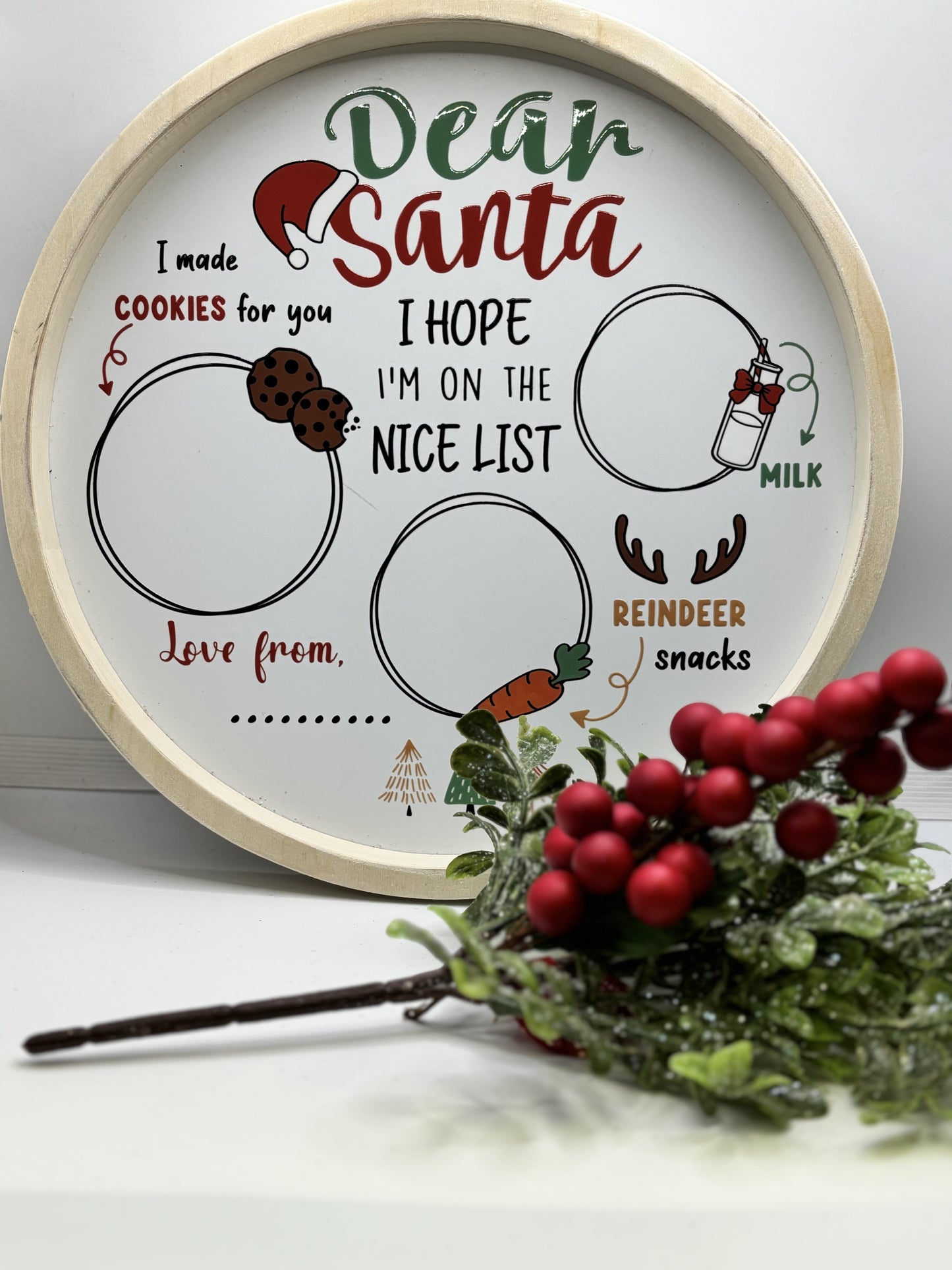 Santa tray