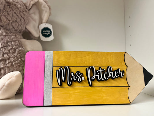 Teacher's Pencil Holder