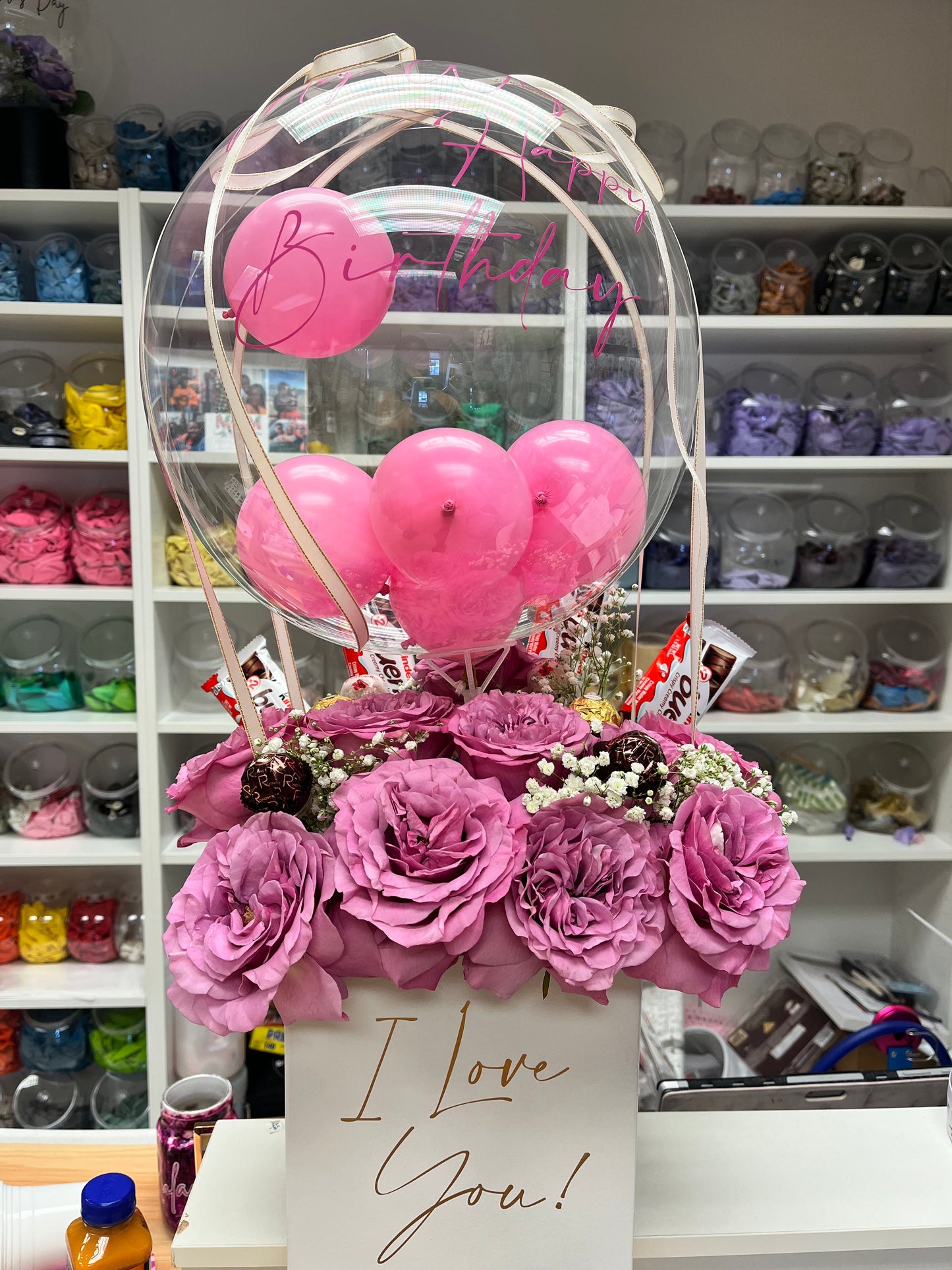 Flower Balloon Bouquet